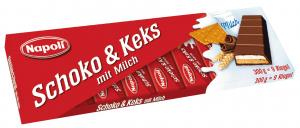 Chocolate and cookie